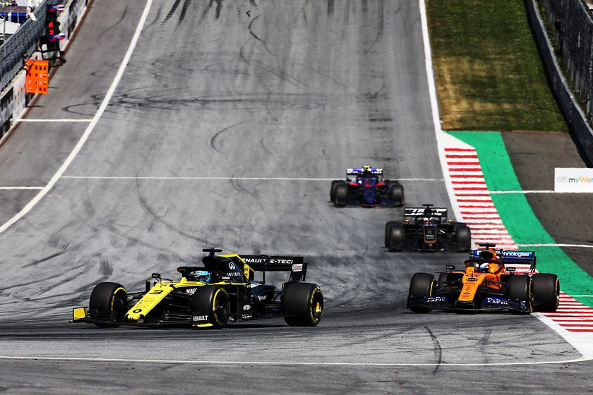 КОМАНДА RENAULT F1 НА ГРАН-ПРИ АВСТРИИ 2019