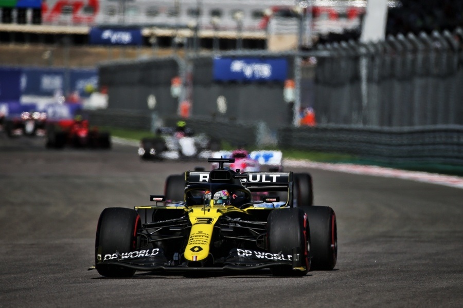 Команда Renault DP World F1 Team заработала 16 очков на Гран-при России